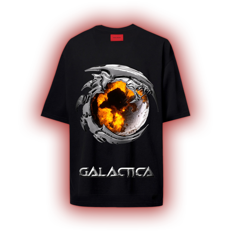 Merch Galactica - Maglietta Retro