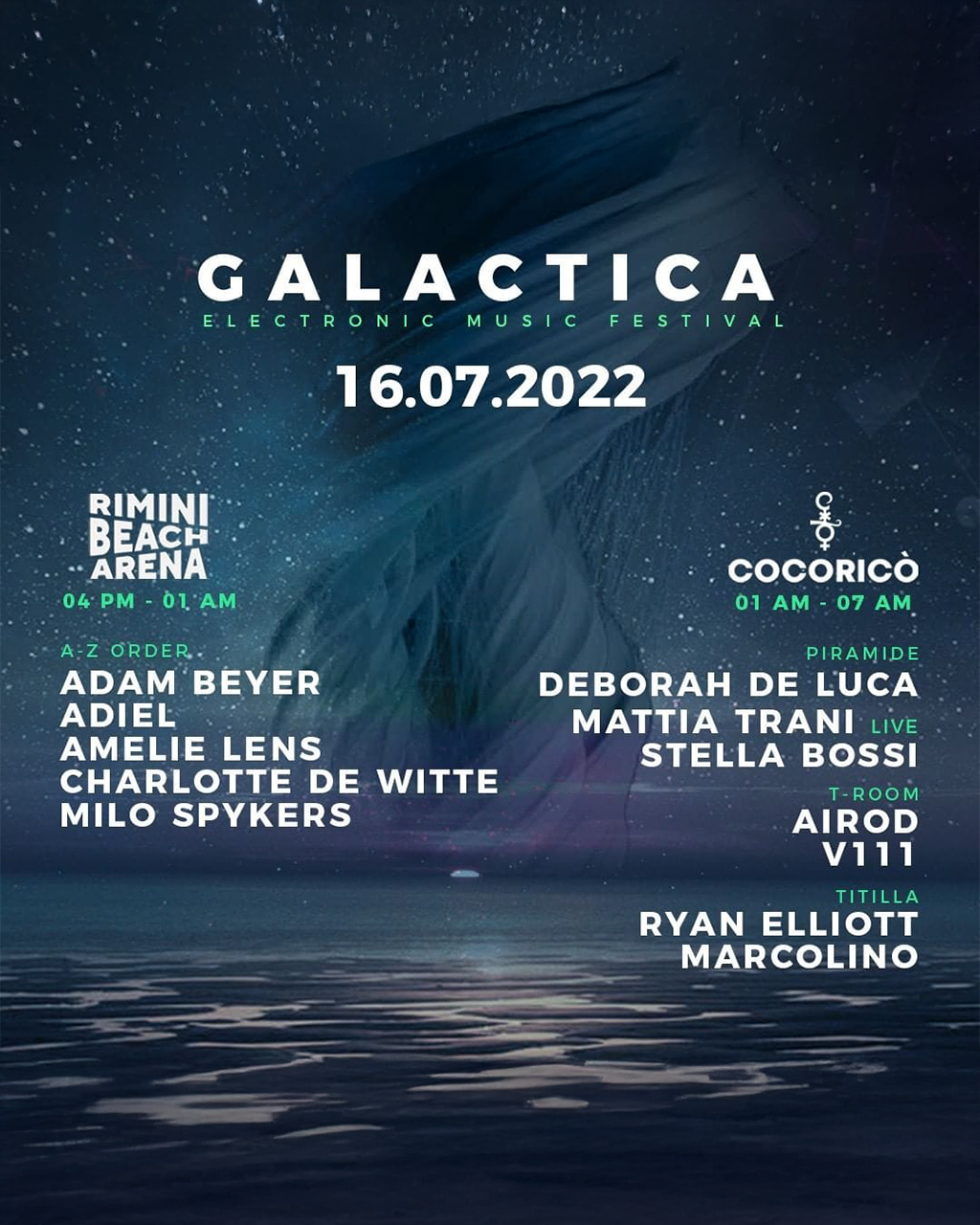 Locandina Rimini Beach Arena 2022 - Past Events