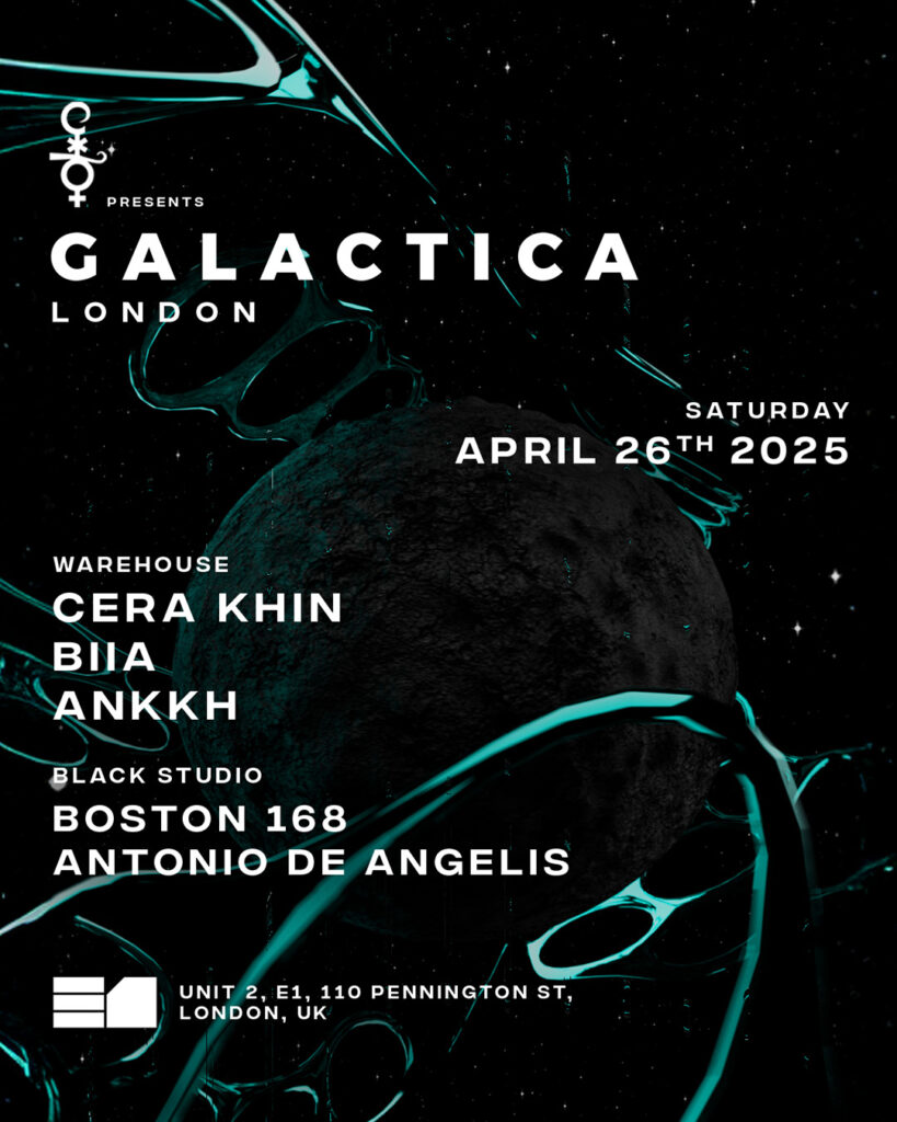 Galactica Londra 26 aprile 2025